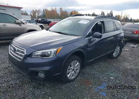 2017 Subaru Outback 2.5I Premium from USA, damaged, VIN 4S4BSACC6H3407096